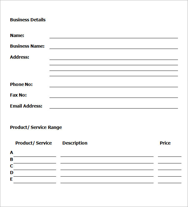 30 Sample Business Plans and Templates | Sample Templates