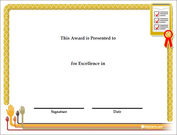 award certificate template1