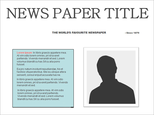 Free 50 Amazing Newspaper Templates In Pdf Ppt Ms Word Psd