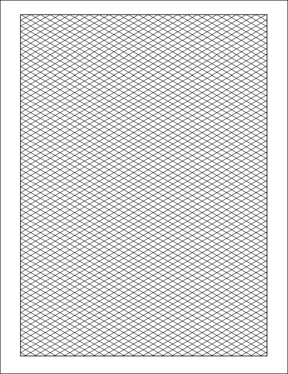 isometric graph paper 11x17