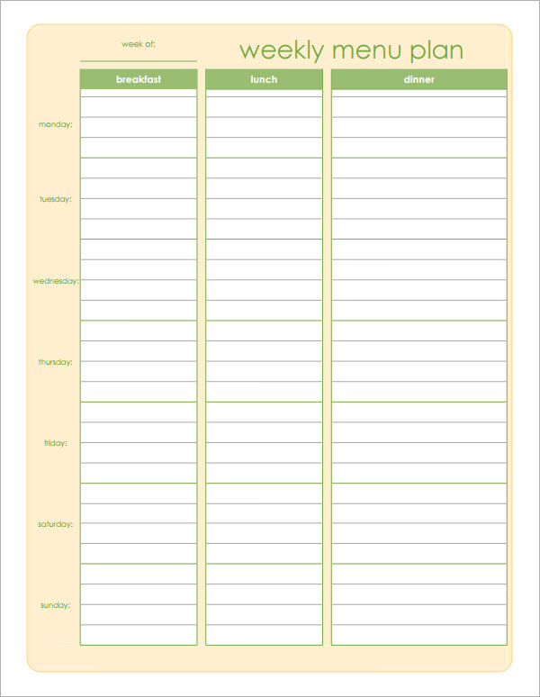 Meal Planning Programs