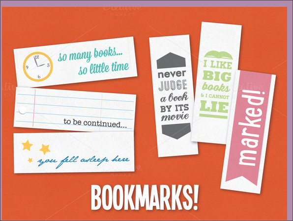 FREE 37+ Beautiful Printable Bookmark Templates in PSD | MS Word | AI ...