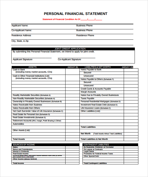 business income and expense worksheet free download