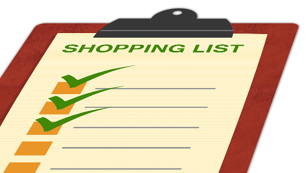 shopping list featured image