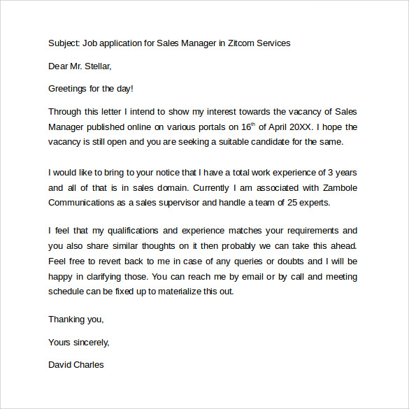 Business Letter Content Formal Business Letter Format Example