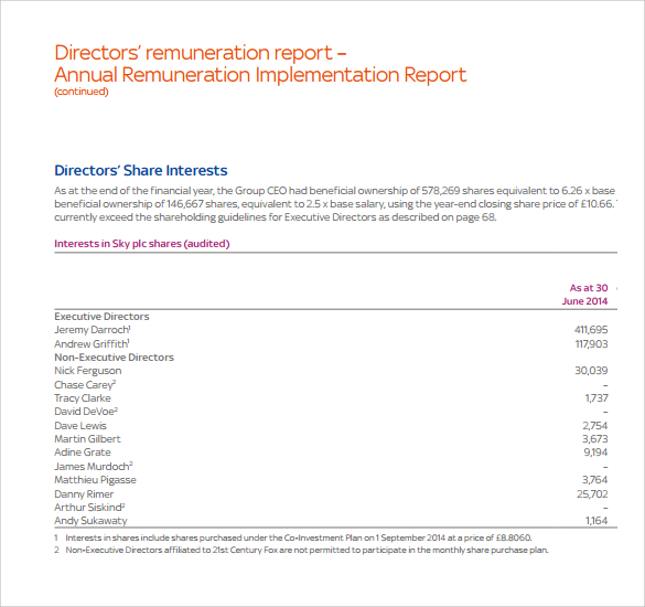 annual report example