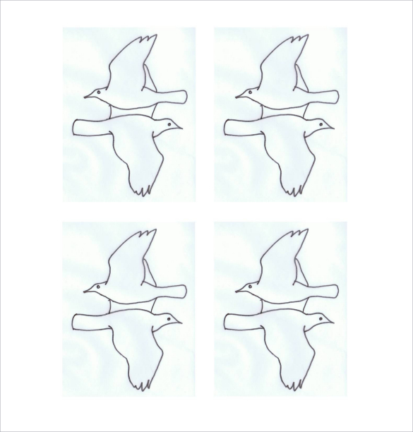 bird template images