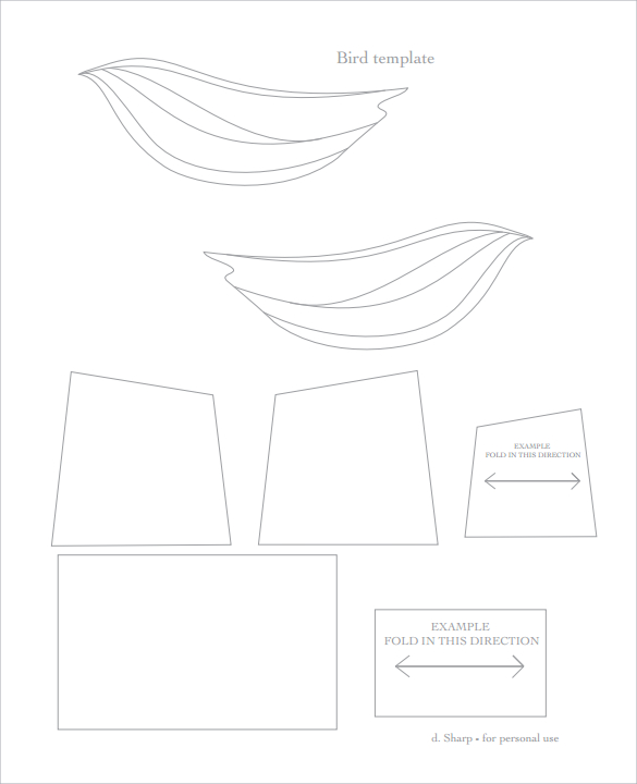 FREE 13  Sample Bird Templates in PDF