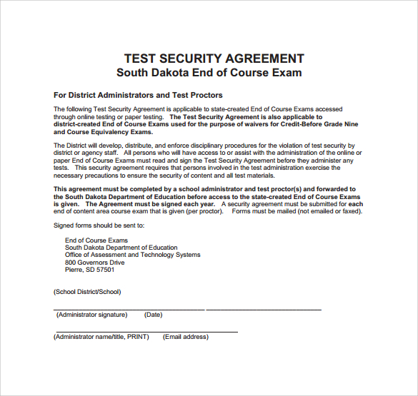 assignment agreement security