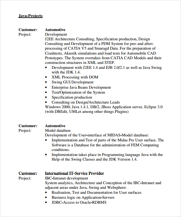 reference list template example