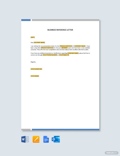 business reference letter template1