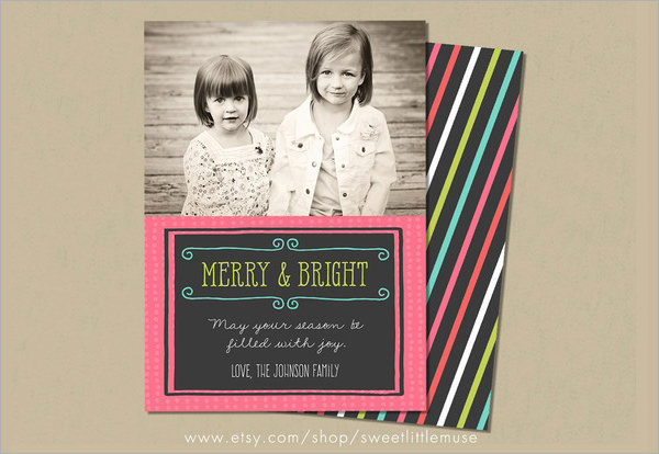 christmas card template