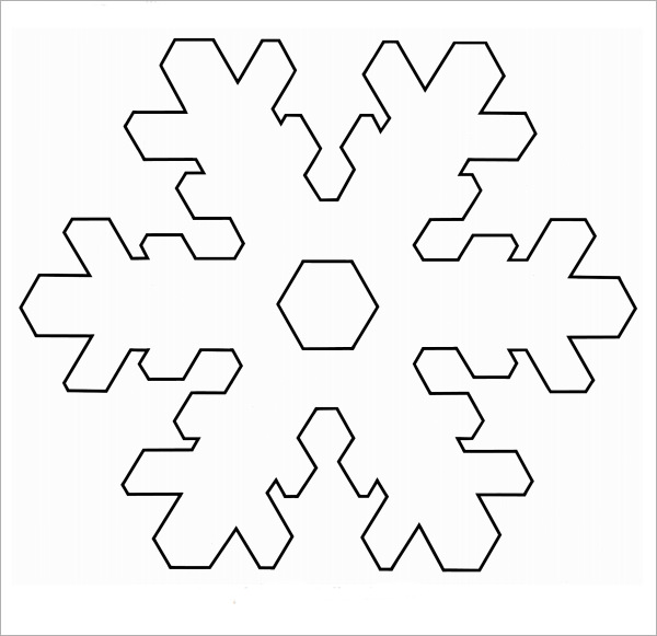 Paper Snowflake Templates Pdf