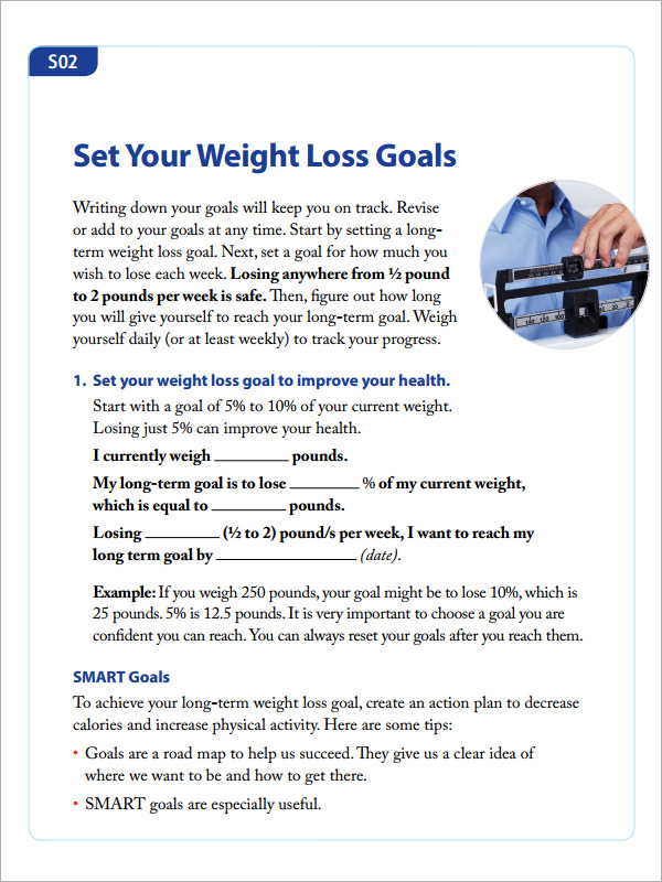 10 Pound Weight Loss Goal Date