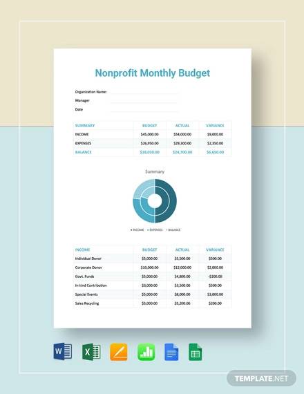 apple numbers monthly budget template