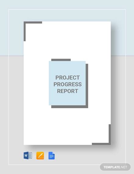 project progress report