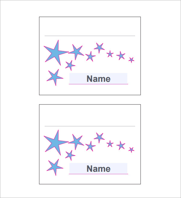 FREE 7+ Place Card Templates in MS Word PDF