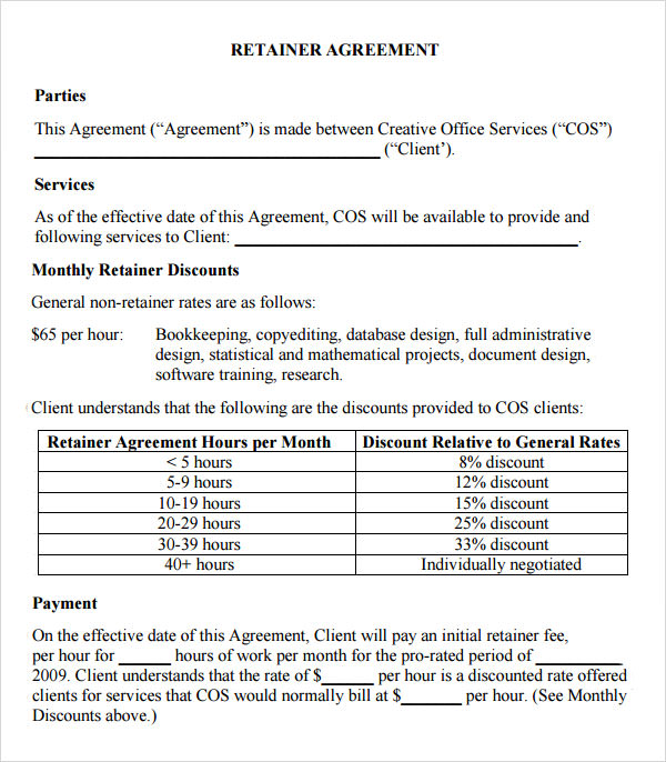 free-10-sample-retainer-agreement-templates-in-google-docs-ms-word