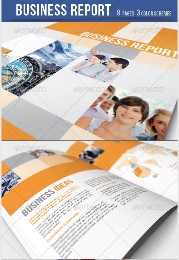 sample business report template