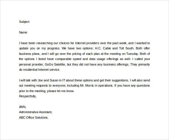 30 Sample Formal Business Letters Format  Sample Templates