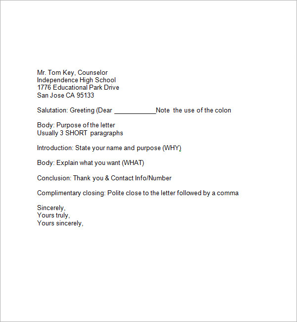 business letter template1