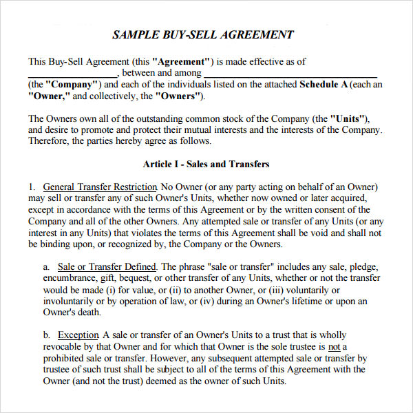 between agreement letter and seller buyer Templates   Templates Sample 17 Agreement Sell Buy  Sample