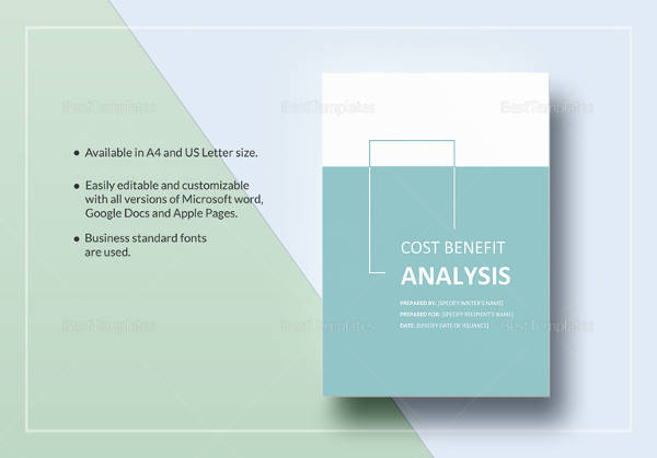 cost benefit analysis template1