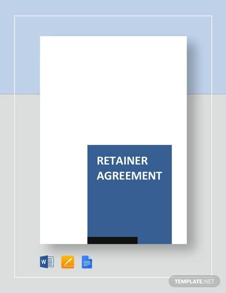 reatiner agreement