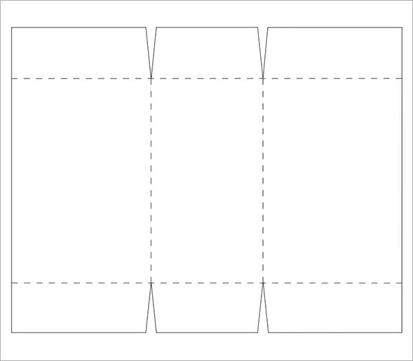 Rectangle Box Template Printable