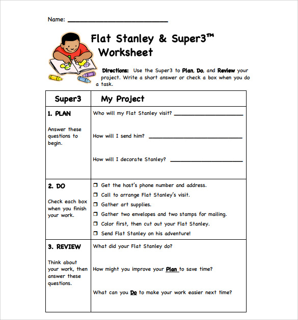 flat stanley activities pdf