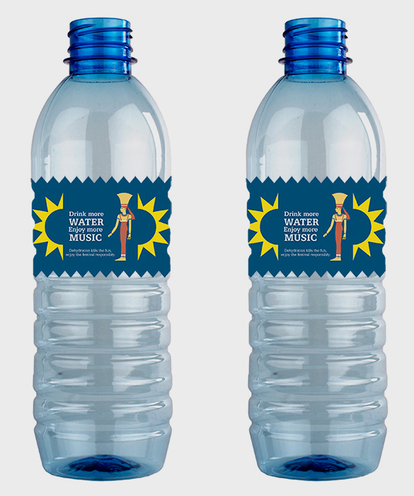 amazing water bottle label