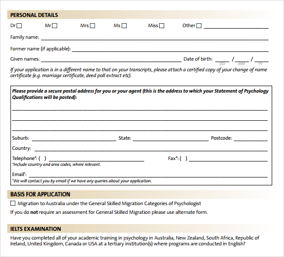 FREE 7+ Sample Psychological Evaluation Templates in PDF