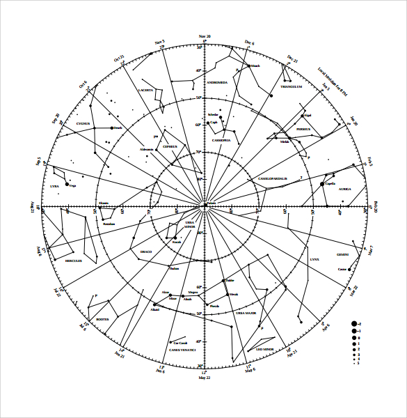 sfa star chart template