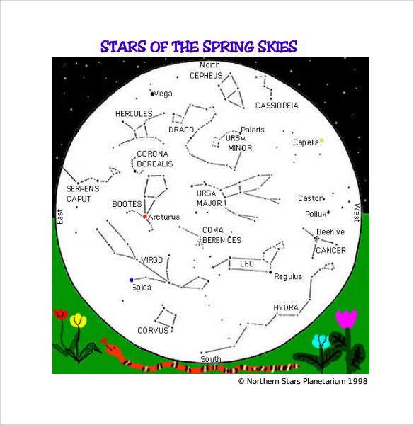 star chart printable free