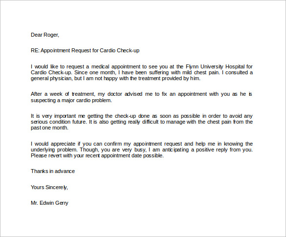 fake nhs hospital appointment letter template