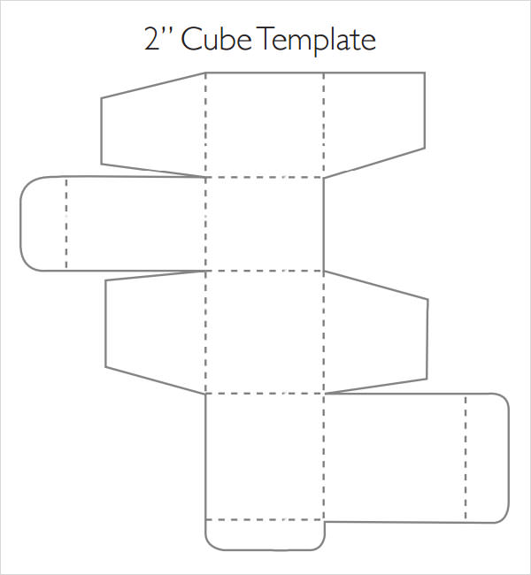 FREE 11+ Sample Cube Templates in MS Word PDF