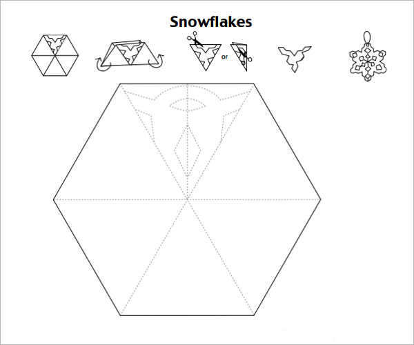 snowflake template frozen1