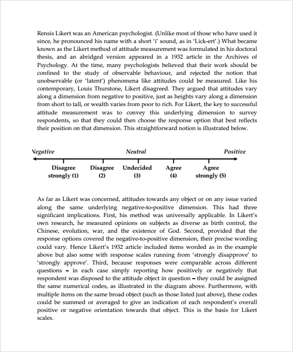 Likert Scale Template 13 Free Pdf Doc Excel Download 21+ Stakeholder