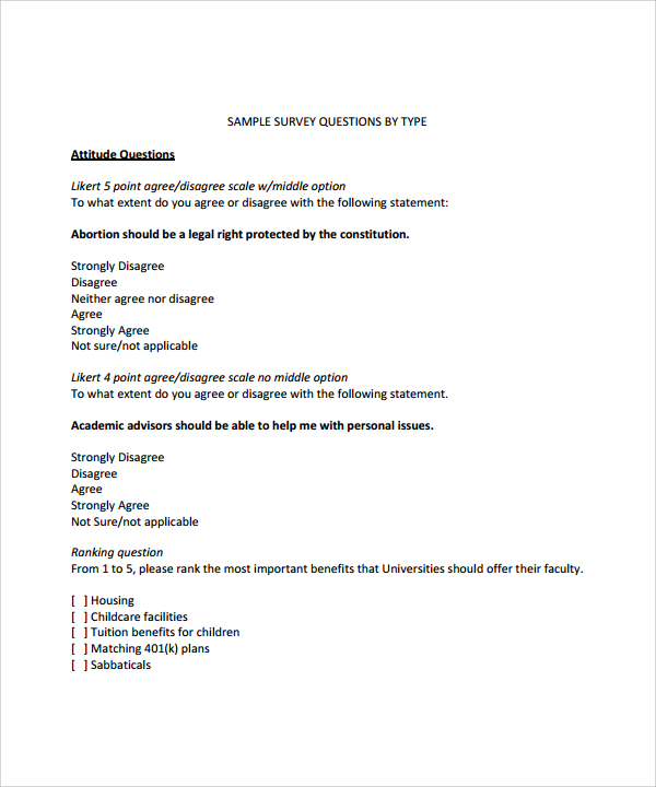 likert scale questions