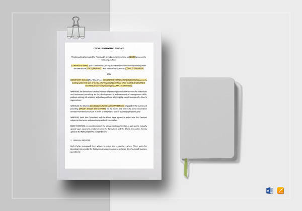 business consulting contract template