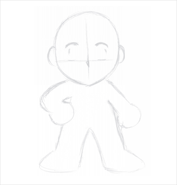 Chibi Template Boy PDF