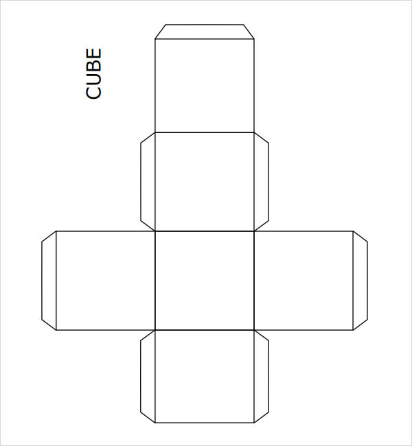 FREE 11+ Sample Cube Templates in MS Word PDF