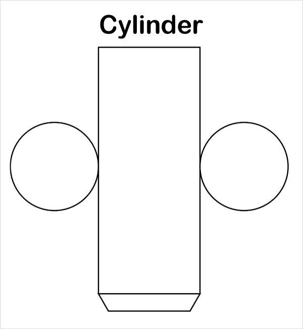 cylinder template pdf