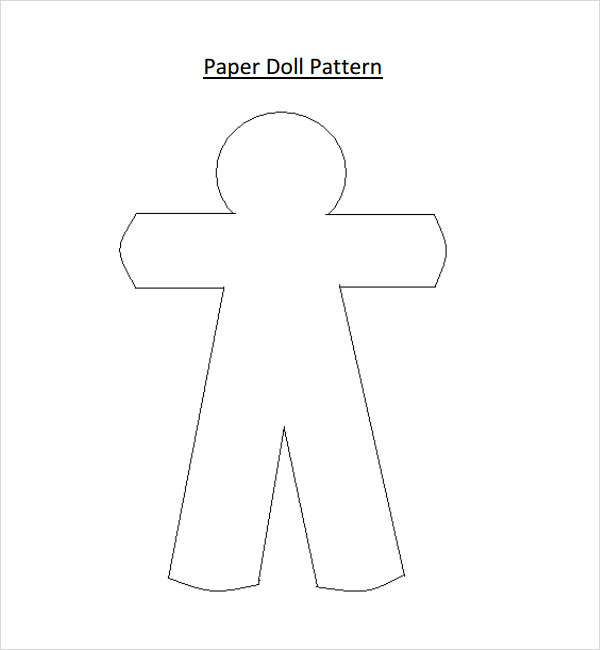 8+ Paper Doll Samples | Sample Templates