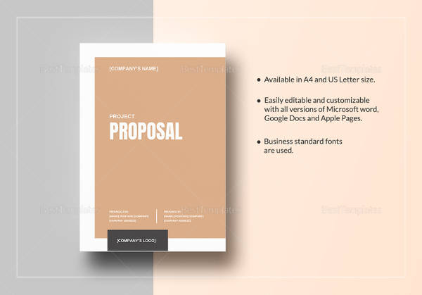 FREE 22 Sample Project Proposal Templates In Google Docs MS Word 
