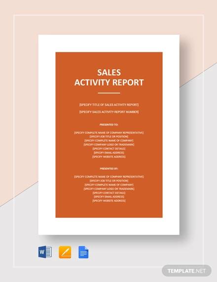 sales activity report1