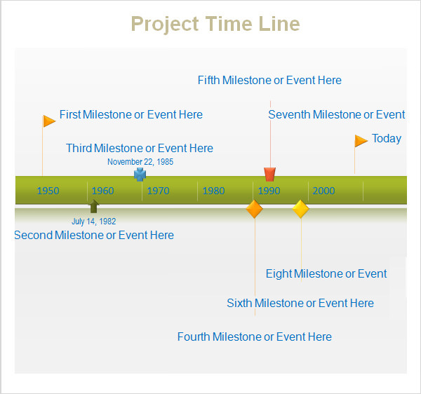 sample project time line template free download2