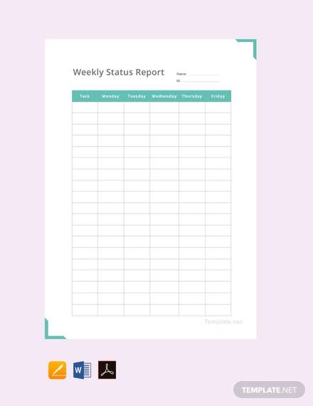 Status Report Template from images.sampletemplates.com
