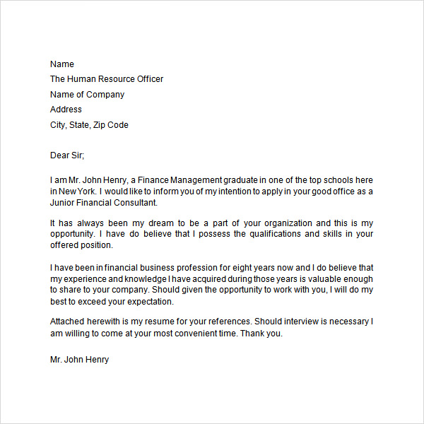 Sample cover letter for academic teaching position