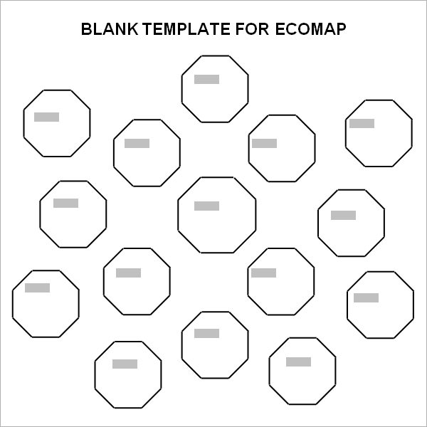 blank ecomap template